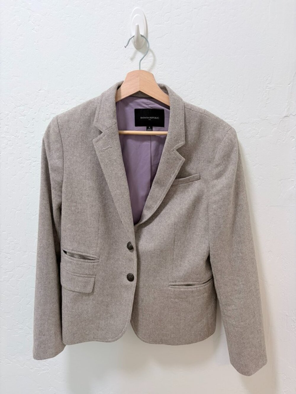 Banana Republic Factory Chevron Academy Blazer